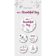 What a Beautiful Day - 5er-Magnet-Set