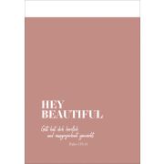 Notizbuch "Hey Beautiful"