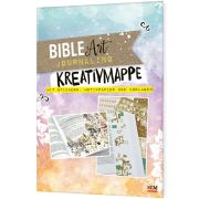 Bible Art Journaling. Kreativmappe mit Stickern, Motivpapier und Vorlagen