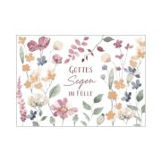 Produktbild des Artikels Schreibwaren, Postkarte "Gottes Segen"