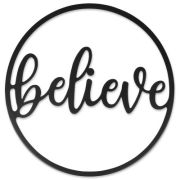 Wandbild "believe"