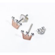 Produktbild des Artikels , Ohrstecker Krone - roségold