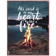 Produktbild des Artikels , Metallschild groß - His word is in my heart
