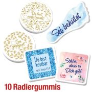 Spar-Paket: 10 Radiergummis