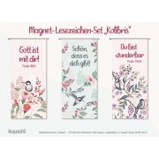 Magnet-Lesezeichen-Set: Kolibris