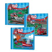 Produktbild des Artikels Hörbuch/Hörspiel - CD, Flo - das kleine Feuerwehrauto - CD-Set 3
