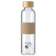 Glastrinkflasche "Ruhe finden"