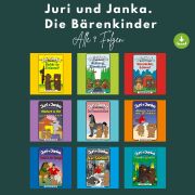 Produktbild des Artikels MP3-Hörspiel - Download, Juri und Janka - Die Bärenkinder - alle 9 Folgen