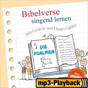 Produktbild des Artikels MP3-Album - Download, Bibelverse singend lernen - Die Psalmen (Playback ohne Backings)