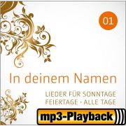 Produktbild des Artikels MP3-Album - Download, In deinem Namen 01 (Playback ohne Backings)