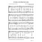 Produktbild des Artikels Noten - Download, Ich bete an die Macht der Liebe