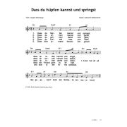 Produktbild des Artikels Dass du hüpfen kannst und springst (Noten - Download)
