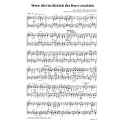 Produktbild des Artikels Noten - Download, Wenn die Herrlichkeit des Herrn erscheint