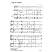 Produktbild des Artikels Noten - Download, Singt unserm Gott / Sing To The Lord