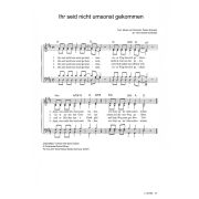Produktbild des Artikels Noten - Download, Ihr seid nicht umsonst gekommen / Turhaan ette tänne tulleet