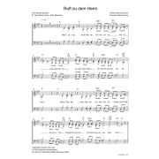 Produktbild des Artikels Noten - Download, Ruft zu dem Herrn / Shout to the Lord