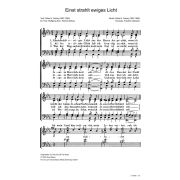 Produktbild des Artikels Noten - Download, Einst strahlt ewiges Licht / At The End Of The Road