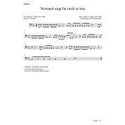 Produktbild des Artikels Noten - Download, Niemand sorgt für mich so treu / No One Ever Cared For Me (Cello 2)