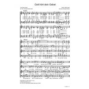 Produktbild des Artikels Noten - Download, Gott hört dein Gebet / He Will Listen To You
