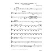 Produktbild des Artikels Noten - Download, Wenn ich Jesus in Herrlichkeit / At the End of the Road