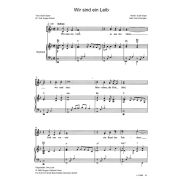 Produktbild des Artikels Noten - Download, Wir sind ein Leib / One Lord