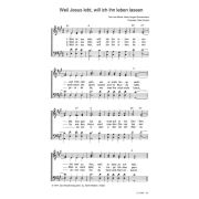Produktbild des Artikels Noten - Download, Weil Jesus lebt, will ich ihn leben lassen