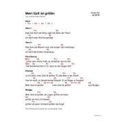 Produktbild des Artikels Noten - Download, Mein Gott ist größer