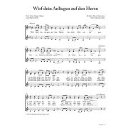 Produktbild des Artikels Noten - Download, Wirf dein Anliegen auf den Herrn