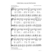 Produktbild des Artikels Noten - Download, Liebe heisst, was uns Gott beweist / Love Was When