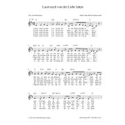 Produktbild des Artikels Noten - Download, Lasst euch von der Liebe leiten