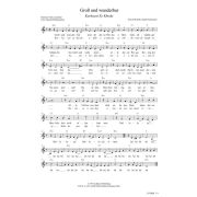 Produktbild des Artikels Noten - Download, Groß und wunderbar / Great And Wonderful