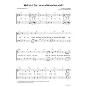 Produktbild des Artikels Noten - Download, Weil sich Gott zu uns Menschen stellt