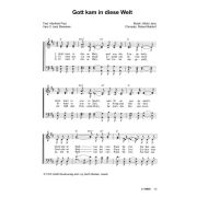 Produktbild des Artikels Noten - Download, Gott kam in diese Welt