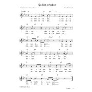 Produktbild des Artikels Noten - Download, Du bist erhoben