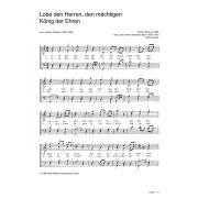 Produktbild des Artikels Noten - Download, Lobe den Herren, den mächtigen König der Ehren