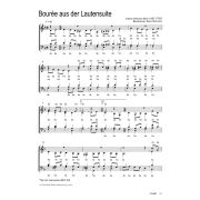 Produktbild des Artikels Noten - Download, Bourée aus der Lautensuite