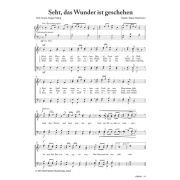 Produktbild des Artikels Noten - Download, Seht, das Wunder ist geschehen