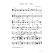 Produktbild des Artikels Noten - Download, Every Move I Make
