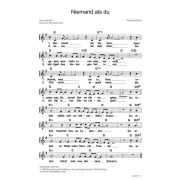 Produktbild des Artikels Noten - Download, Niemand als du / Only you