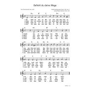 Produktbild des Artikels Noten - Download, Befiehl du deine Wege