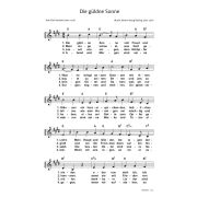 Produktbild des Artikels Noten - Download, Die güldne Sonne