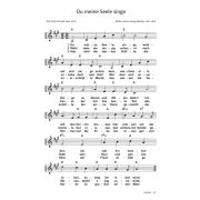 Produktbild des Artikels Noten - Download, Du meine Seele singe