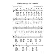 Produktbild des Artikels Noten - Download, Gott des Himmels und der Erden