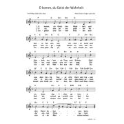 Produktbild des Artikels Noten - Download, O komm, du Geist der Wahrheit