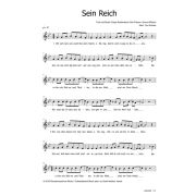 Produktbild des Artikels Noten - Download, Sein Reich