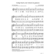 Produktbild des Artikels Noten - Download, Heilige Nacht, der Heiland ist geboren / Cantique de Noel