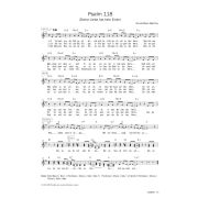 Produktbild des Artikels Noten - Download, Psalm 118