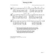 Produktbild des Artikels Noten - Download, Solang ich lebe