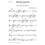 Produktbild des Artikels Noten - Download, Großer Gott, wir loben dich