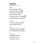 Produktbild des Artikels Noten - Download, Einzigartig